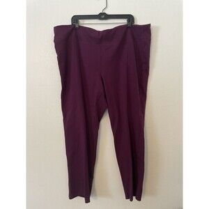 Avenue Plus Size 26/28 Purple Eggplant Soft